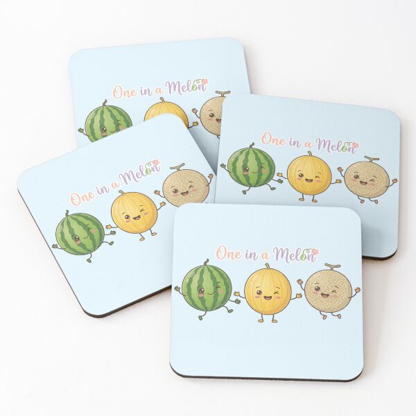 Item preview, ​One In A Melon Cute Kawaii Summer Fruit designed and sold by jo-e-basta.