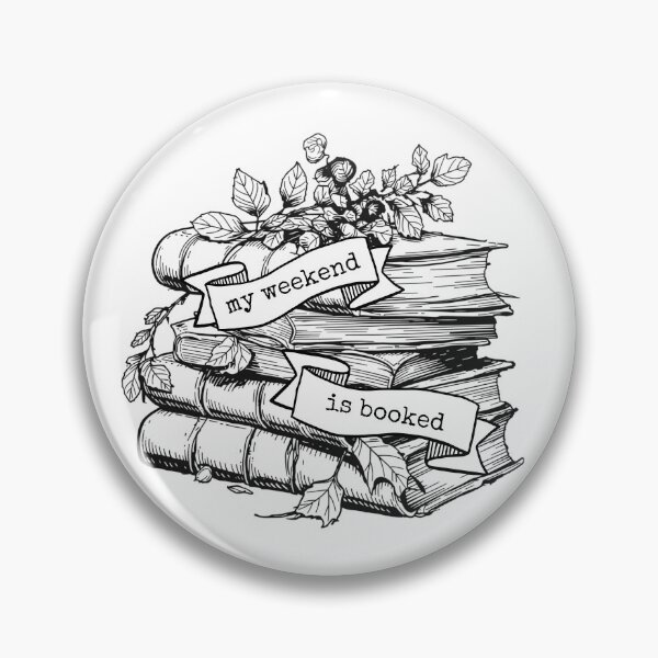 Item preview, I'm booked! designed and sold by Whimsy Avenue.