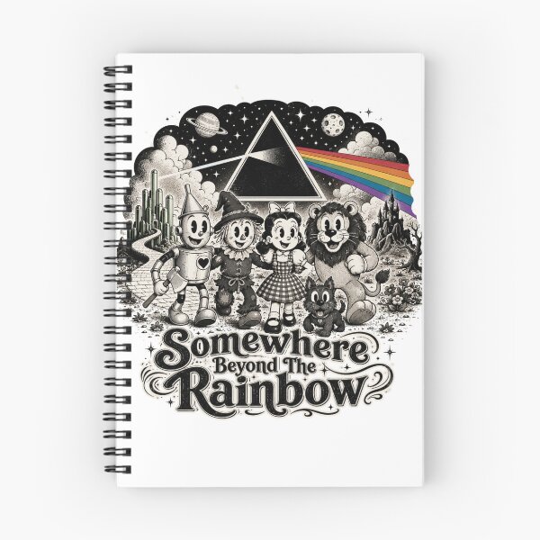 Item preview, Wizard of Oz - Beyond the Rainbow Retro Cartoon designed and sold by Nacho Average Designs.