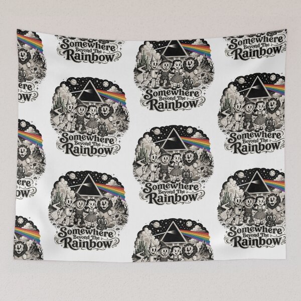 Item preview, Wizard of Oz - Beyond the Rainbow Retro Cartoon designed and sold by Nacho Average Designs.