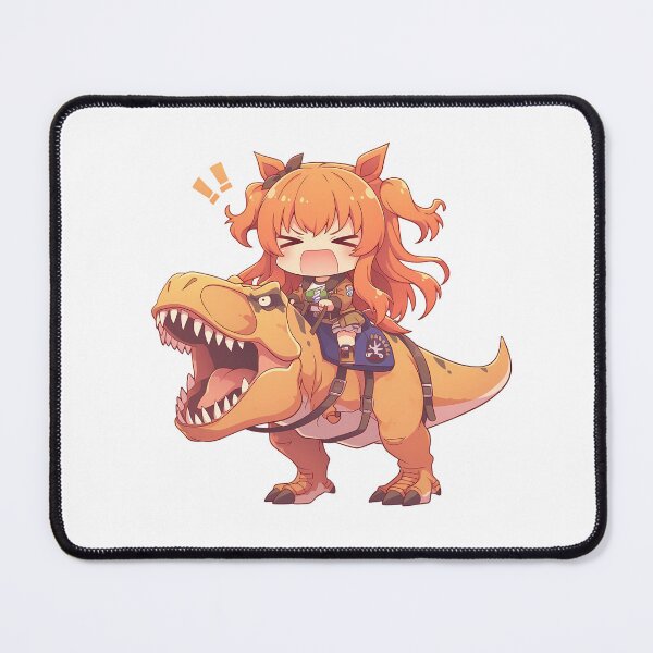 Item preview, Mayano Top Gun Uma Musume Chibi Dinosaur Adventure designed and sold by Dashsopaner.