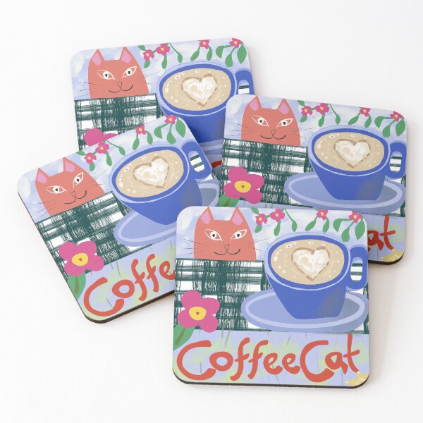 Item preview, Coffee Cat. designed and sold by SalsySafrano.