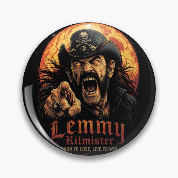 Item preview, Lemmy Kilmister - Legends Music Collection designed and sold by SubliHardDraws.