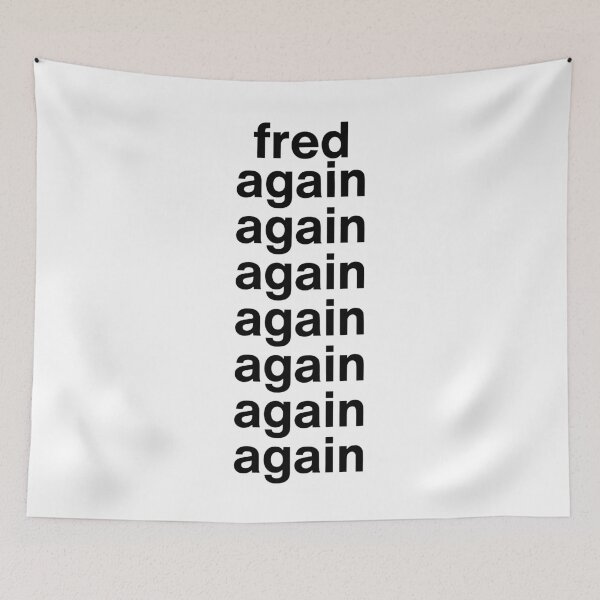 Item preview, fred again merch designed and sold by Janice Libby.