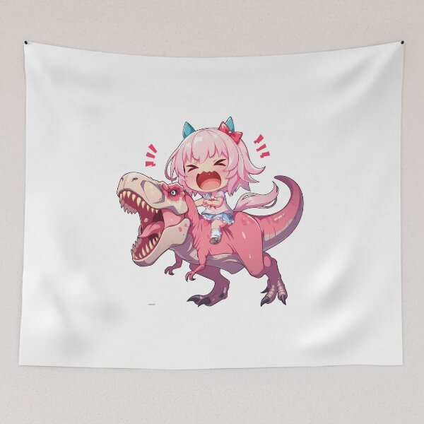 Item preview, Curren Chan Uma Musume Pink Dinosaur Adventure designed and sold by Dashsopaner.