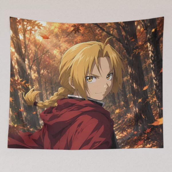 Item preview, Edward Elric Fullmetal Alchemist Autumn Forest Wanderer designed and sold by Dashsopaner.