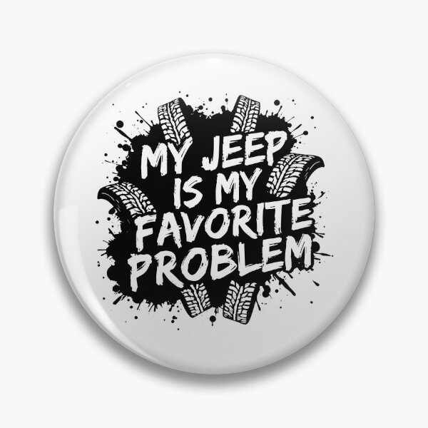 Item preview, My Jeep is My Favorite Problem designed and sold by gunaone-design.