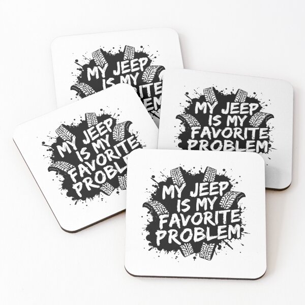 Item preview, My Jeep is My Favorite Problem designed and sold by gunaone-design.