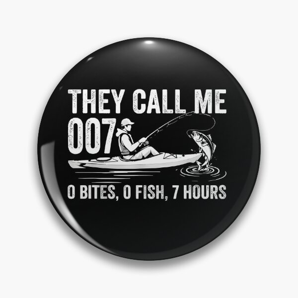 Item preview, They Call Me 007 Funny Kayak Fishing Graphic T-Shirt designed and sold by defvulan.