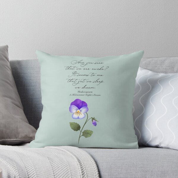 Item preview, A Midsummer Night’s Dream illustrated quote designed and sold by Caitie-M.