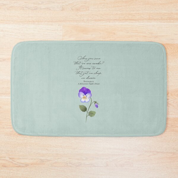 Item preview, A Midsummer Night’s Dream illustrated quote designed and sold by Caitie-M.