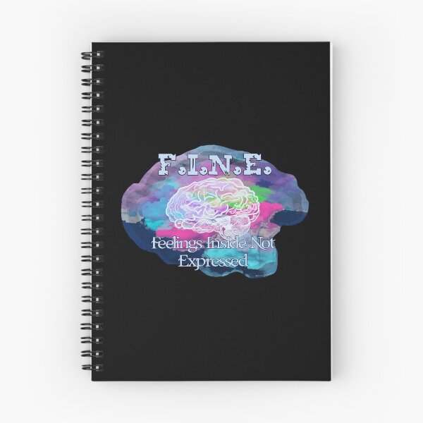 Item preview, I.N.E. – Feelings Inside Not Expressed | Mental Health Awareness Art designed and sold by aadventures.