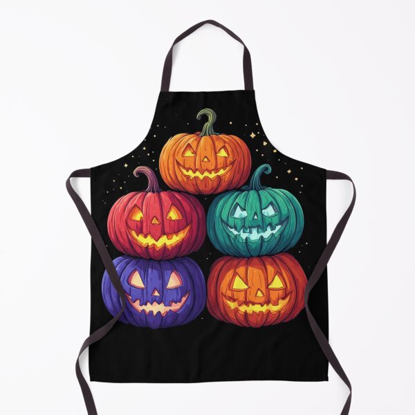 Item preview, Colorful Jack O Lantern Pumpkin Cluster Halloween Design designed and sold by alizye.