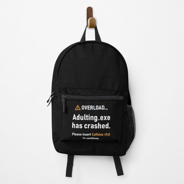 Item preview, Adulting EXE Has Crashed Funny Tech Graphic designed and sold by BlendArts.