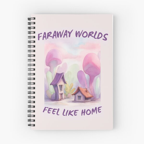 Item preview, Faraway Worlds Feel Like Home designed and sold by amusefullife.