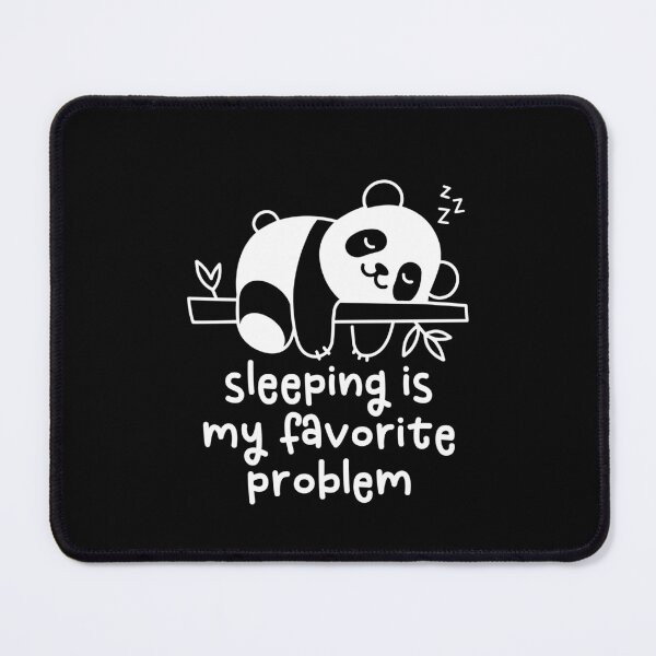 Item preview, Sleeping is My Favorite Problem designed and sold by gunaone-design.