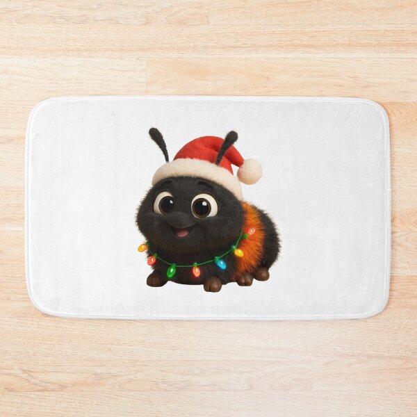 Item preview, Christmas Woolly Bear Caterpillar designed and sold by Sillytoe.