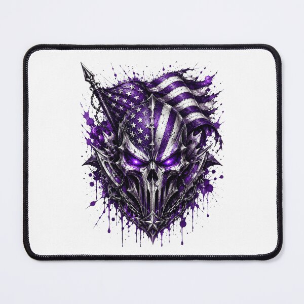 Item preview, Violet Vanguard: The Star-Spangled Warcrest designed and sold by BlissBlvdShop.