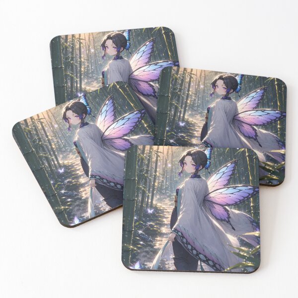 Item preview, Shinobu Kocho Demon Slayer Sunlit Bamboo Path designed and sold by Dashsopaner.