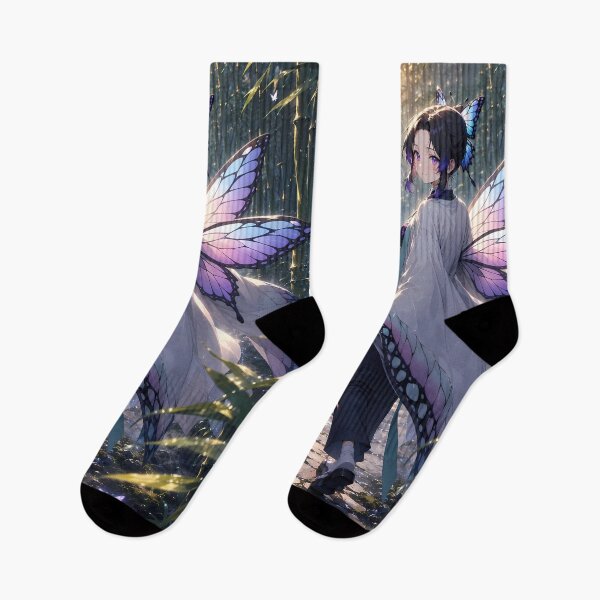 Item preview, Shinobu Kocho Demon Slayer Sunlit Bamboo Path designed and sold by Dashsopaner.