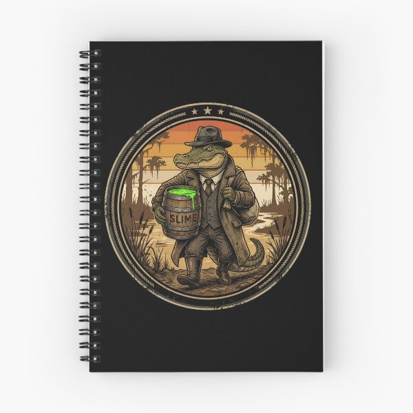 Item preview, Retro Bootlegger Alligator Vintage Badge designed and sold by DuckOddity.