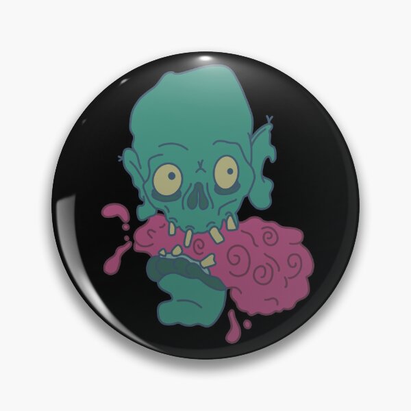 Item preview, Zombie Eating Brain designed and sold by Ron's Designs.