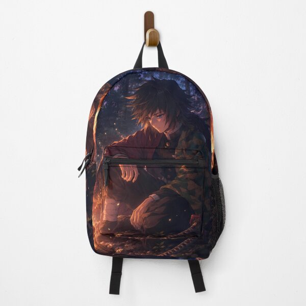 Item preview, Giyu Tomioka Demon Slayer Campfire Forest Night designed and sold by Dashsopaner.