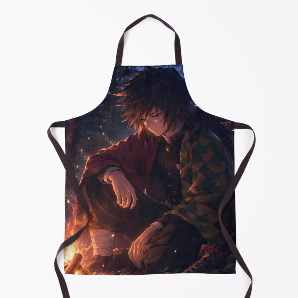 Item preview, Giyu Tomioka Demon Slayer Campfire Forest Night designed and sold by Dashsopaner.