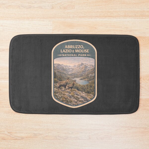 Item preview, Italy National Parks Vintage Travel Prints: Abruzzo designed and sold by PinUpPizzazz.