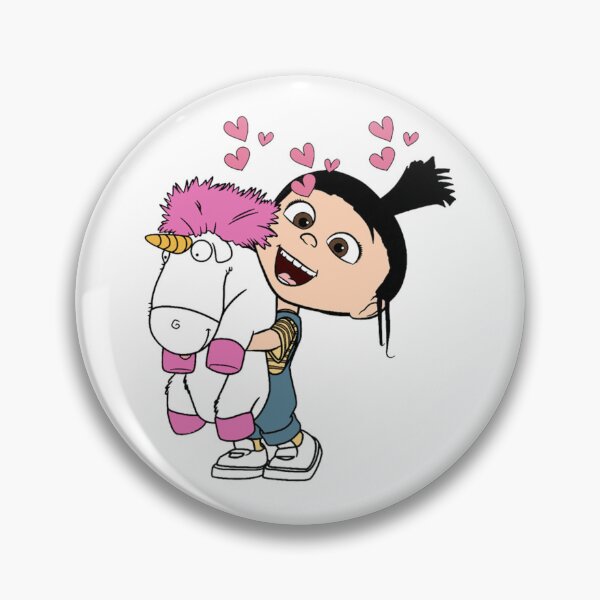 Item preview, agnes and her unicorn designed and sold by LuloCreative.
