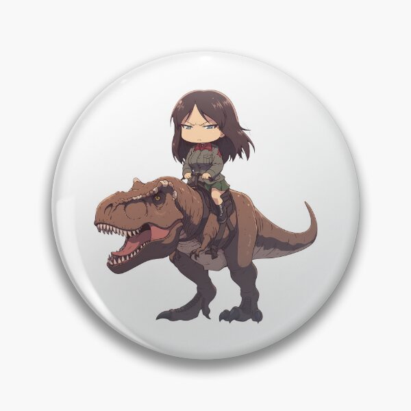 Item preview, Nonna Girls und Panzer Serious Chibi Dinosaur Commander designed and sold by Dashsopaner.