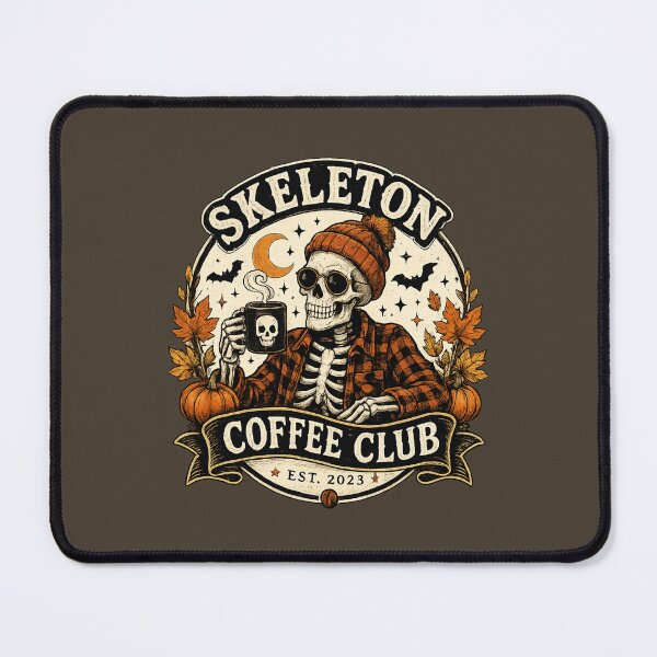 Item preview, Skeleton Coffee Club | Funny Autumn Coffee Halloween designed and sold by mocci10.
