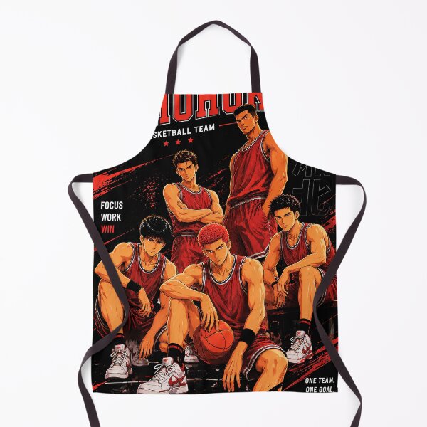 Item preview, Shohoku Basketball Team Hardcover Journal | Slam Dunk Anime Notebook/Poster designed and sold by Lilpixieh.