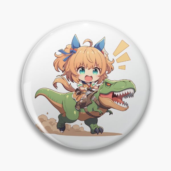 Item preview, Taiki Shuttle Uma Musume Happy Chibi Dinosaur Adventure designed and sold by Dashsopaner.