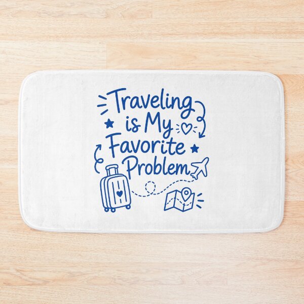 Item preview, Traveling is my Favorite Problem designed and sold by gunaone-design.