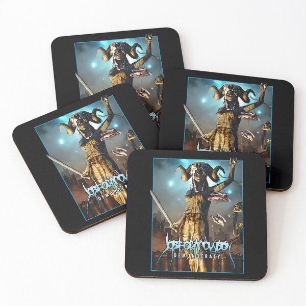 Item preview, Job for a Cowboy Demonocracy Cover Lady Justice Demon designed and sold by charilebb2.