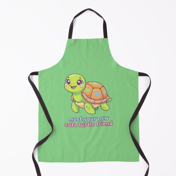 Item preview, Meet Your New Cute Turtle Friend | Adorable Kawaii Turtle Cartoon Design designed and sold by morning sun.