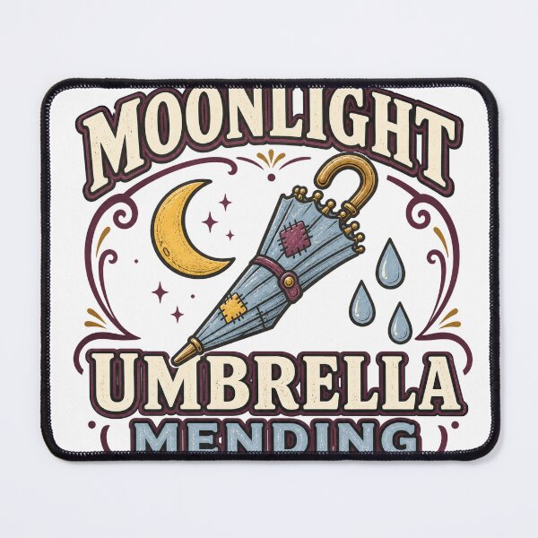 Item preview, Moonlight Umbrella Mending Service designed and sold by aihrgdesign.