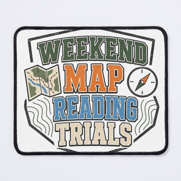 Item preview, Weekend Map Reading Trials designed and sold by aihrgdesign.