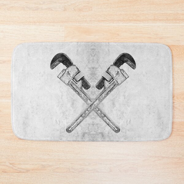 Item preview, Heavy-Duty Vintage Adjustable Pipe Wrench designed and sold by Ghoul Enterprises.