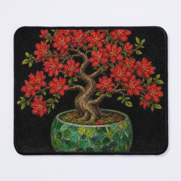 Item preview, Bonzi Tree oil pastel designed and sold by Artnovalty.redbubble.com.