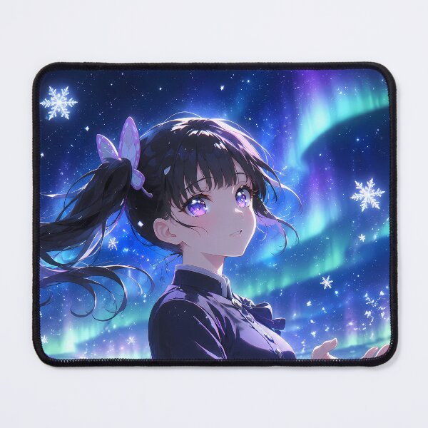 Item preview, Kanao Tsuyuri Demon Slayer Aurora Snowfall Wonder designed and sold by Dashsopaner.
