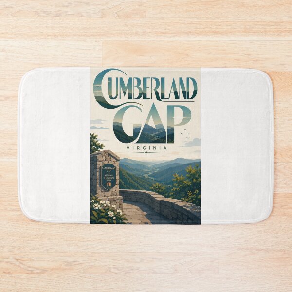 Item preview, Cumberland Gap National Historical Park Scenic Overlook in Virginia designed and sold by Places On Earth.