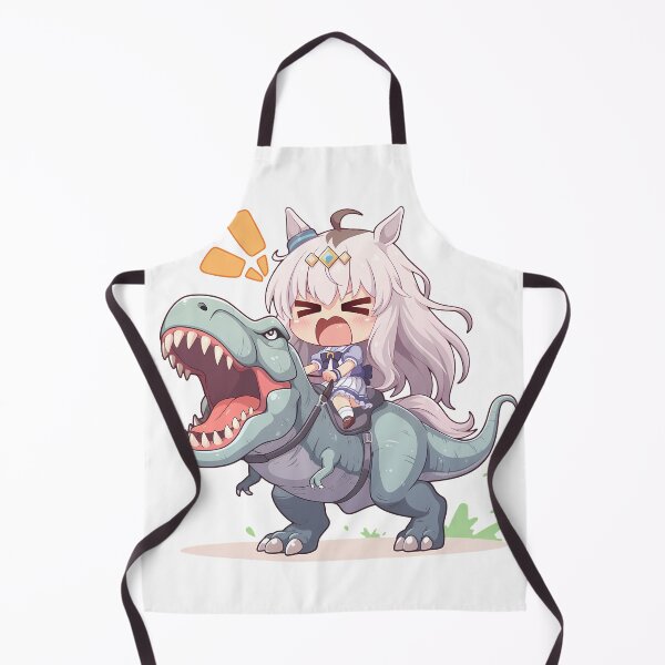 Item preview, Biwa Hayahide Uma Musume Chibi Dinosaur Racing Adventure designed and sold by Dashsopaner.