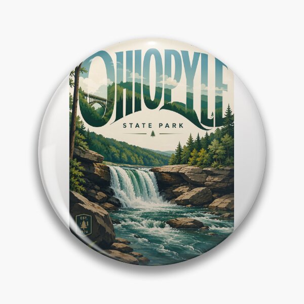 Item preview, Ohiopyle State Park Waterfalls along the Youghiogheny River, Pennsylvania designed and sold by Places On Earth.
