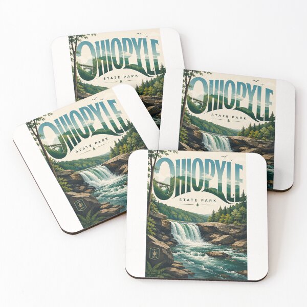 Item preview, Ohiopyle State Park Waterfalls along the Youghiogheny River, Pennsylvania designed and sold by Places On Earth.