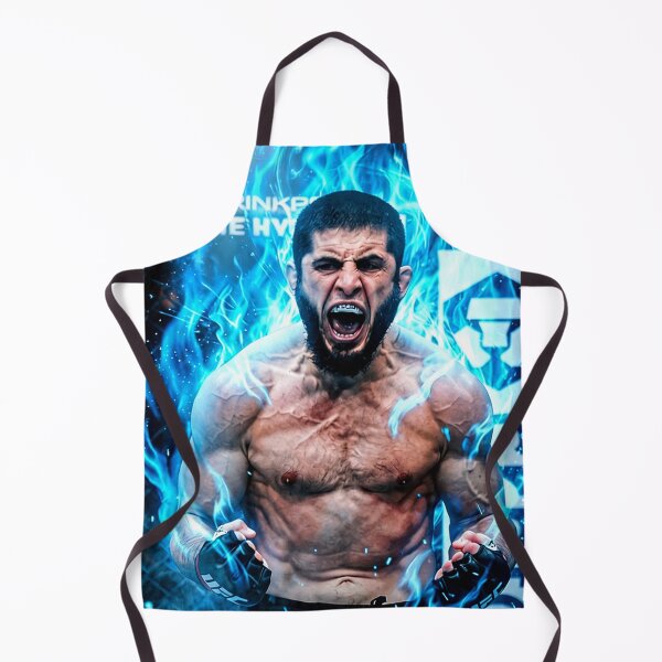 Item preview, Islam Makhachev Super Saiyan Flame Fight designed and sold by iconiicc.