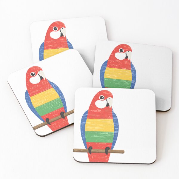 Item preview, Retro Eastern Rosella designed and sold by fozzymc.