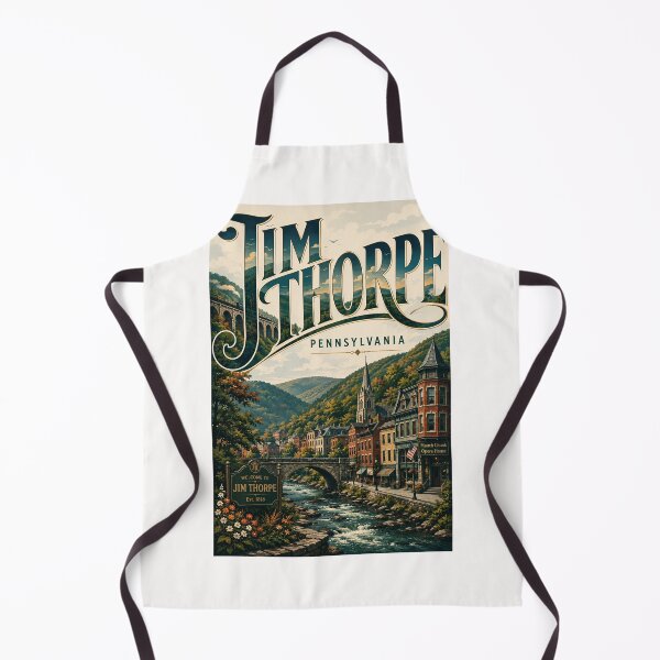 Item preview, Jim Thorpe Historic Downtown and Lehigh Gorge, Pennsylvania designed and sold by Places On Earth.