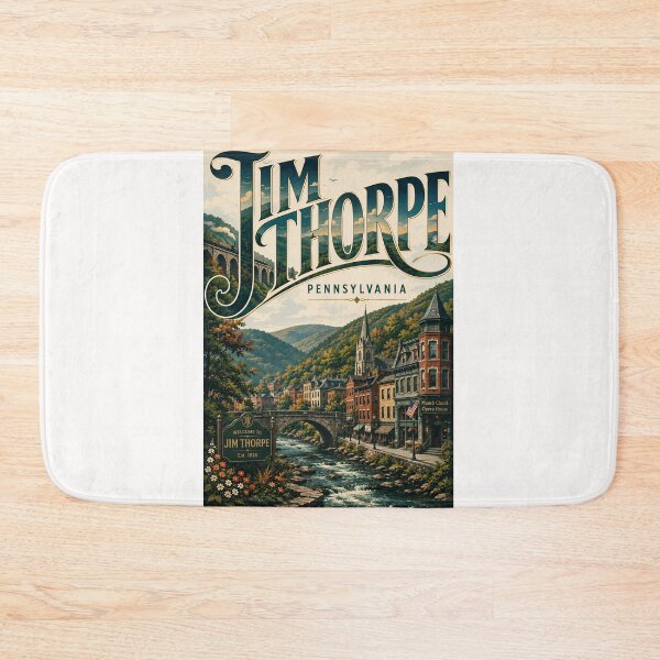 Item preview, Jim Thorpe Historic Downtown and Lehigh Gorge, Pennsylvania designed and sold by Places On Earth.